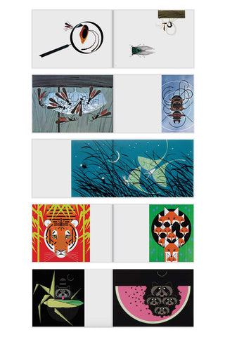Out of Print, Charley Harper Animal Kingdom Signed, Medium Version