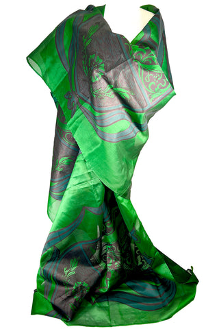 Fall 1992 Todd Oldham “TODD” Silk Organza Stole