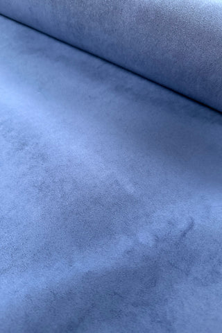 1996 Todd Oldham Navy Ultrasuede. 3 Yard Panel