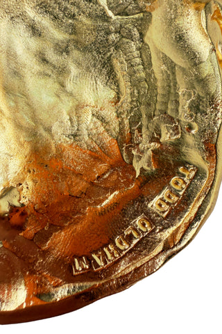 24k Gold Plated Sun Belt Buckle