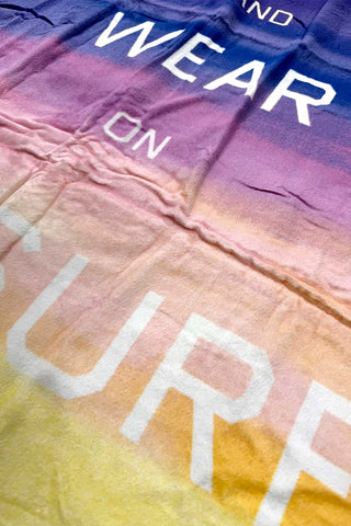 Limited Edition Ed Ruscha Terry Cloth Towel