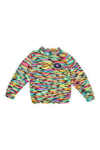 Kids "Outer Space Dye" Hand Knit Sweater