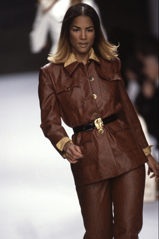 Vintage Signed Todd Oldham Dated Fall 1995, Hand-Molded Nugget Belt Buckle with Burnished Details