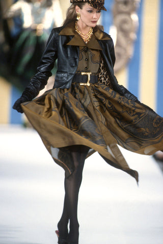 Fall 1992 Todd Oldham “TODD” Silk Organza Stole