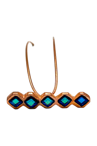 1994 MTV Copper Plated Todd Time Hair Pick With Swarovski Crystals