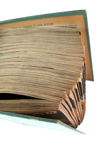 1958 Good Housekeeping Cookbooks in GH Binder