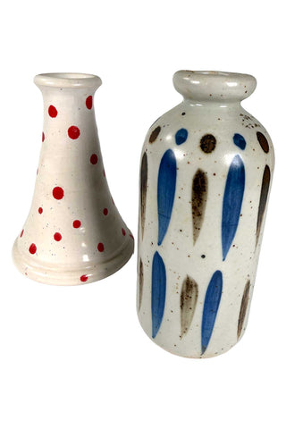 Set of UCTCI Japanese 1950s Modernist Porcelain Vases