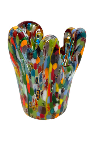 Vintage Robin Oldham Glass Vase 1