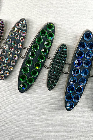 Spring 1996 Todd Oldham Collection Jeweled Oval Belt