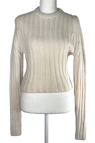 Fall 1998 Todd Oldham White Cashmere Sweater