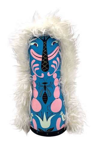 2005 Tim Biskup Cirus Punk Sculpture "Garden Devil", 6/10, White Fur