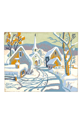 Four Seasons Paint-by-Number Paintings