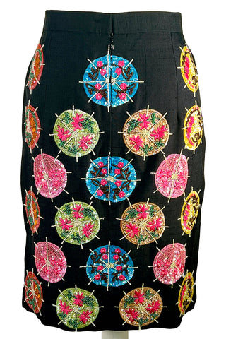 Spring 1995 Todd Oldham Beaded Umbrella Skirt