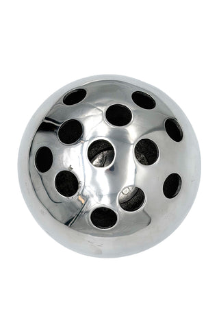Todd Oldham Stainless Steel Bowling Ball Vase 12 Hole