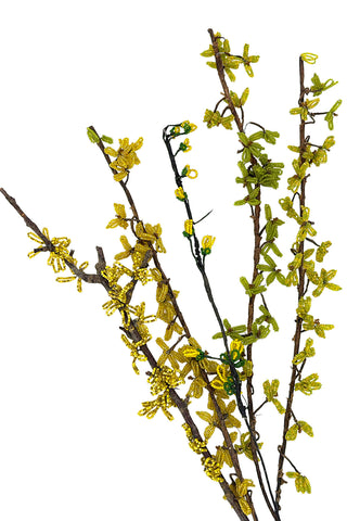 Antique Beaded "Forsythia 2"