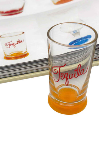 Alexander Girard Monograph with Rare La Fonda Del Sol Tequila Glass