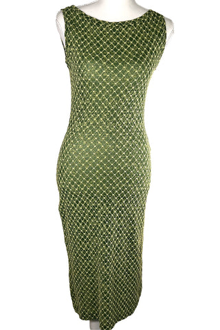 Fall 1998 Todd Oldham Net Lattice Dress