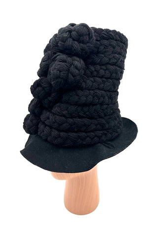 Fall 1994 Todd Oldham Braided Yarn Top Hat