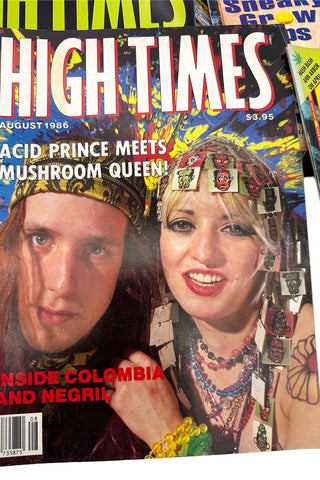 1980s High Times Magazine, 10 Piece Set