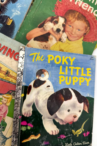 Vintage Golden Book Collection, 8 Book Set