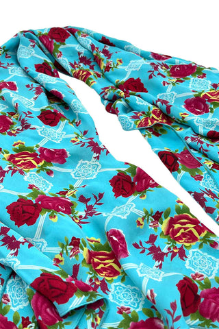 1995 Spring Todd Oldham Floral Scarf
