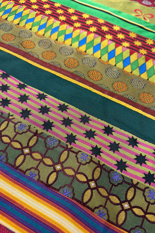 Fall 1995 Todd Oldham Collection Patchwork Tests Panels