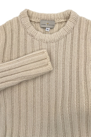 Fall 1998 Todd Oldham White Cashmere Sweater